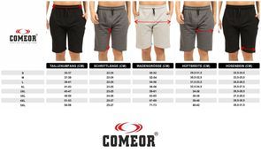 Herren Sweatshorts Таблица размеров – Maßübersicht für perfekte