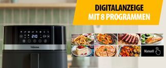 Intuitive Digitalanzeige mit 8 Programmen