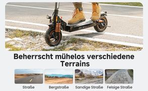 Starke Leistung, keine Angst vor jedem Straßenbelag
