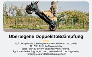 Überlegenes Fahrverhalten und Stoßdämpfersystem