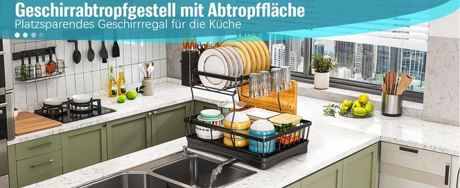 Großes Fassungsvermögen mit 2 Ebenen