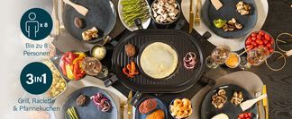 Raclette Spaß für bis zu 8 Personen