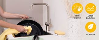 Gesund und leicht zu reinigen