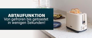 Aufwärmen, Auftauen & Stop Funktion