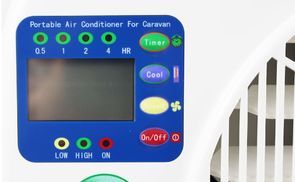 LCD Display zur Steuerung aller Funktionen