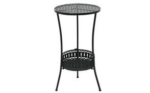Antiker Bistrotisch aus Metall