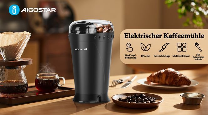 Aigostar Kaffeemühle Elektrisch