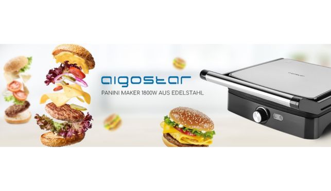 Kontaktgrill/Sandwichmaker/Panini Grill 3 in 1