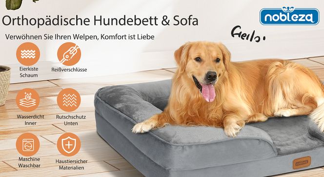 Nobleza Orthopädisches Hundebett 