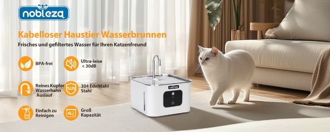 Nobleza Automatischer Katzenbrunnen