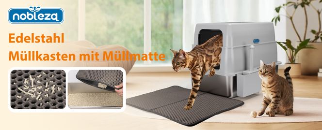 Nobleza Geschlossene Katzentoilette