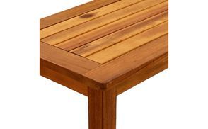 Einzigartiger Outdoor Tisch mit Ablagefläche