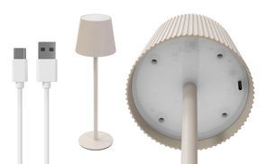 Akku Lampe mit USB Ladeanschluss und 6h Betriebszeit
