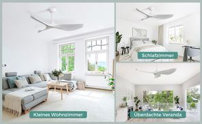 Für alle Raumtypen geeignet