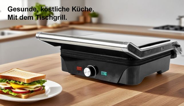 2000W leistungsstarker Tisch Kontaktgrill