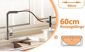 Ausziehbares Design zur Abdeckung des Waschbeckens