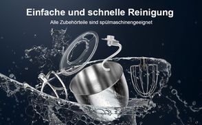 Einfache und schnelle Reinigung: Mehr Zeit fürs Wesentliche.