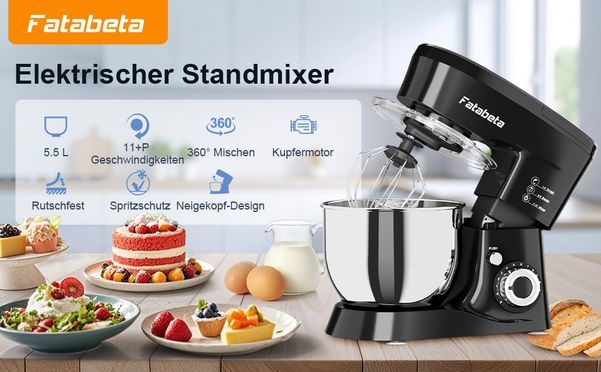 Fatabeta Elektrische Küchenmaschine – Ihr perfekter Küchenpartner!
