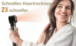 Premium 6 in 1 Hochgeschwindigkeits Haartrockner Set