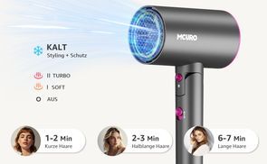 Individuell einstellbar – für jedes Haar
