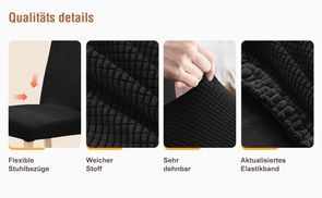 Elastisches Material für perfekten Sitz