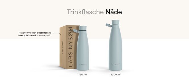 Edelstahl Trinkflasche „Nåde“