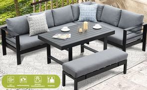 Warum Aluminium Gartenmöbel wählen?