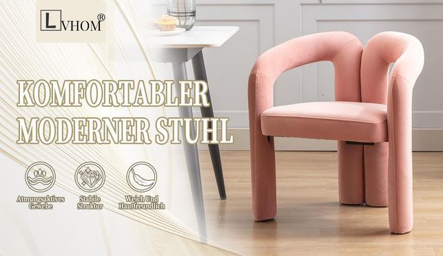 Luxuriöse Esszimmerstühle, komfortabel und elegant