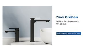Zwei Größen für Ihre individuellen Bedürfnisse