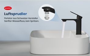 Sanfter Wasserfluss mit Schweizer Präzision