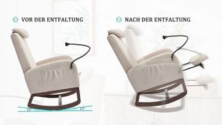 Klappbarer Schaukelstuhl: Flexibel & Komfortabel