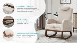 Schaukelstuhl: Komfort, Stabilität & Funktionalität