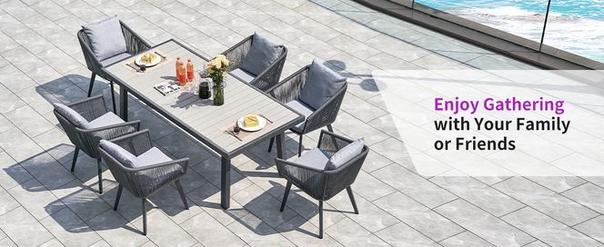 Gartenlounge Set Rattan