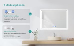 Einfach tippen oder vorbeigehen – Licht an!
