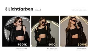  3 Farbtemperaturen