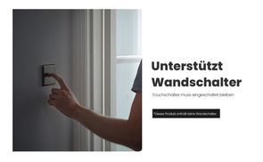 Unterstützung Wandschalter