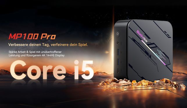 BlackView MP100 Pro i5 ein Mini PC der Profiklasse!