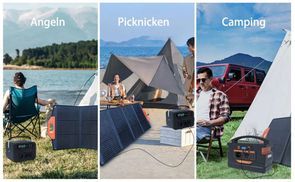 100W Solar Panel NOVOO RSP100 für Powerbank