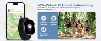 GPS + WiFi + LBS Dreifach Ortung für maximale Sicherheit