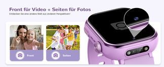 Frontkamera für Video & Seitenkamera für Fotos
