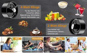 Mahlen oder mischen? Es ist kinderleicht!