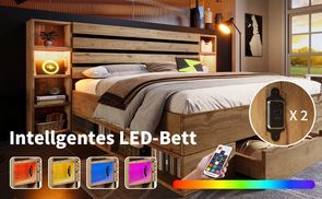 Modernes Kopfteil mit Technik und Komfort