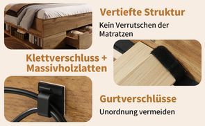 Stabile Konstruktion für ruhigen Schlaf