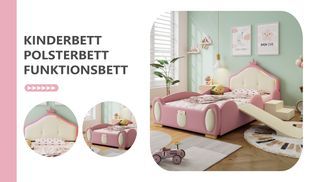 Multifunktionales Kinder Polsterbett mit Komfort
