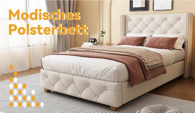 Elegantes Polsterbett – Hohe Qualität und Top Service