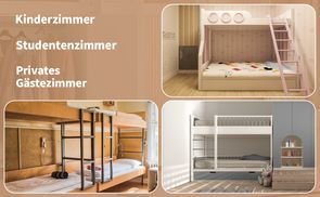 Vielzweck Etagenbett: Flexibel für verschiedene Räume