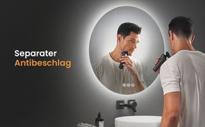 Separate Anti-Beschlag-Taste