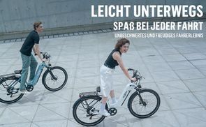 Leichter Alurahmen – starke Leistung, geringes Gewicht!