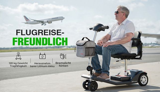 Flugzeugtauglich & Leistungsstark