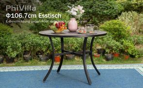 Φ106.7cm Esstisch